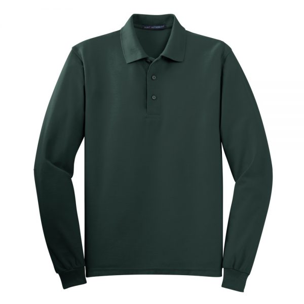 Long Sleeve Silk Touch Polo K500LS