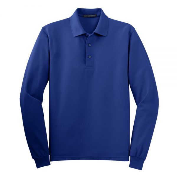 Long Sleeve Silk Touch Polo K500LS