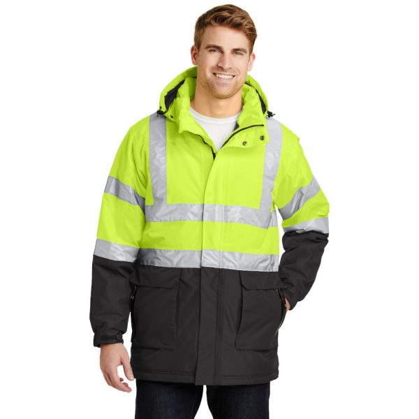 ANSI 107 Class 3 Safety Heavyweight Parka J799S